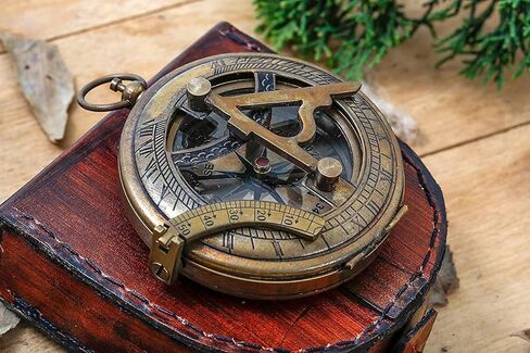 Trust in The Lord -Proverbs 3: 5-6 Quote Engraved Compass Christian Religious Gifts | Camping Compass Inspirational Men Women Catholic Graduation Gift Boys Girls in Saudi Arabia