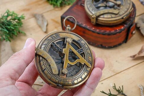 Trust in The Lord -Proverbs 3: 5-6 Quote Engraved Compass Christian Religious Gifts | Camping Compass Inspirational Men Women Catholic Graduation Gift Boys Girls in Saudi Arabia