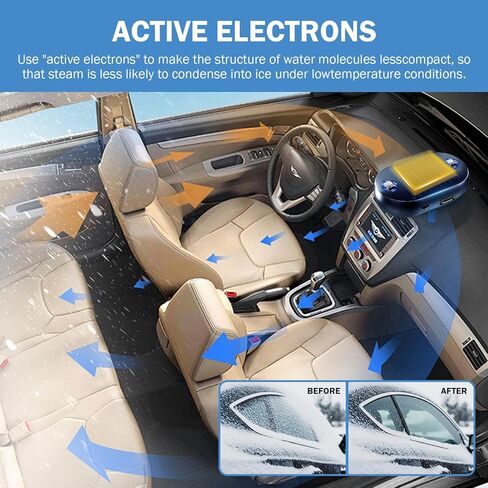 3pcs Anti-Freeze Electromagnetic Car Snow Removal Device, Electromagnetic Snow Device, 2026 Portable Solar-Powered Car Interference Antifreeze Instrument in Saudi Arabia