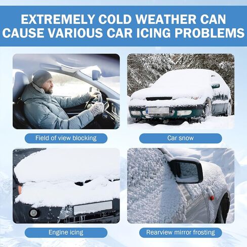 3pcs Anti-Freeze Electromagnetic Car Snow Removal Device, Electromagnetic Snow Device, 2026 Portable Solar-Powered Car Interference Antifreeze Instrument in Saudi Arabia