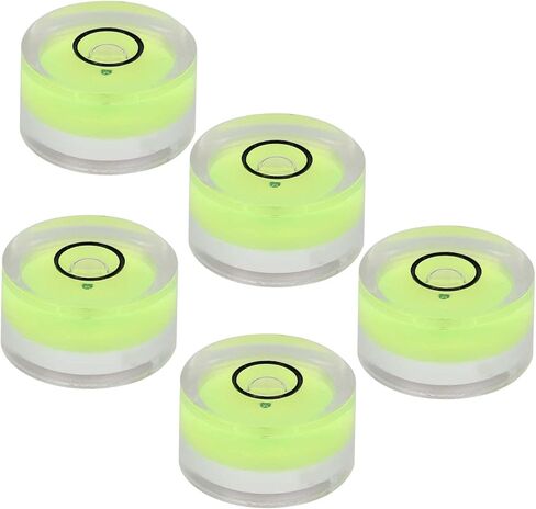 5 قطع 15 ملم من الفقاعات الدائرية الصغيرة، مادة أكريليك ABS شفافة مع تصميم مدمج، لمنصة الكاميرا بمقياس التوازن الإلكتروني in Saudi Arabia
