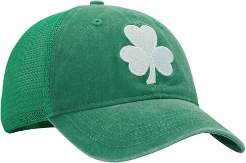 St Patricks Day Green Shamrock Trucker Hat, Ireland Irish Men Women Clover Baseball Caps, Gifts for Dad Mom Grandpa Grandma in Saudi Arabia