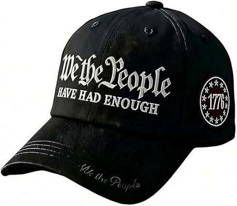 Vintage 250th Anniversary USA Hat We The People Have Had Enough Baseball Cap in Saudi Arabia