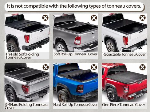 YR02L Roll Bar for Full Size Pickup Truck,Compatible with Ram1500/2500/3500|F-150/F-250/F-350|Silverado1500/2500|Serria1500/2500|Titan|Tundra. No Drill Installation,with Light Mount in Saudi Arabia