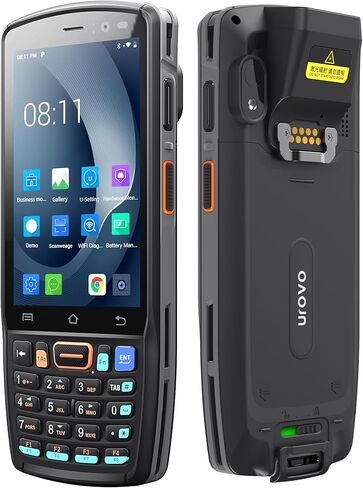 ماسح الباركود أندرويد، برنامج الجرد مع ماسح الباركود المساعد الشخصي الرقمي مع محرك المسح الضوئي، شاشة 4 بوصة، محمول باليد، واي فاي، 4G LTE in Kuwait