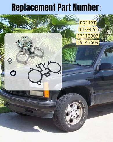 طقم منظم ضغط حقن الوقود PR113T مناسب لسيارة Chevy GMC 2500 C1500 C2500 C3500 K1500 K2500 K3500 S10 Blazer Express Suburban Tahoe Safari Yukon in Saudi Arabia