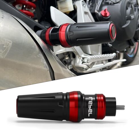 واقي تحطم عوادم الدراجات النارية متوافق مع Honda Rebel 500 300 2025 2024 2023 2017-2022 | ملحقات حماية من السقوط منزلق الإطار CMX500 CMX300 (أزرق) in Kuwait