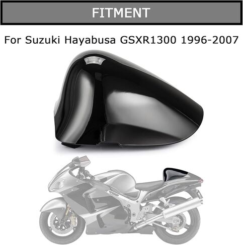 PSLER غطاء المقعد الخلفي غطاء المقعد الخلفي هدية لسوزوكي هايابوسا GSXR1300 1996-2007 (أسود) in Kuwait