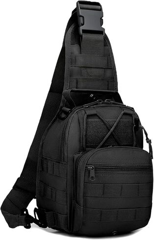 J.Sh 4-in-1 حزمة الصدر التكتيكي مع حقيبة Crossbody System System Hidden Cread ، ومثالية مقاومة للماء ومقاومة للمهياج in Kuwait