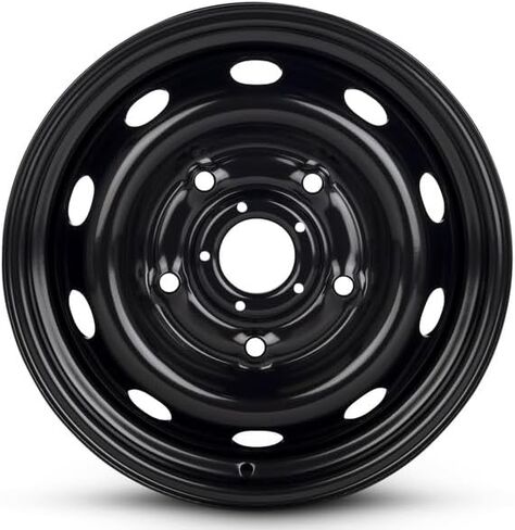 عجلة فولاذية بديلة مباشرة مقاس 16 × 6.5 بوصة من OEM - Recond لـ 2015-2025 Ford Transit 150 5-160 مم أسود 16 بوصة حافة CK4Z1007B in Kuwait