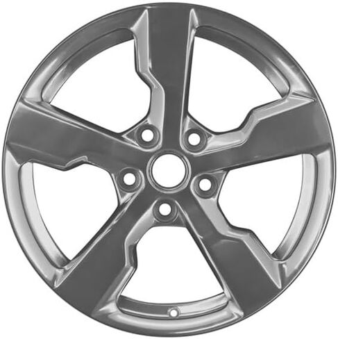 عجلة ألومنيوم بديلة مباشرة مقاس 17 × 7 بوصة من OEM لسيارة شيفروليه فولت 2011-2015 مقاس 5-115 مم باللون الفضي مقاس 17 بوصة 17800991 in Saudi Arabia