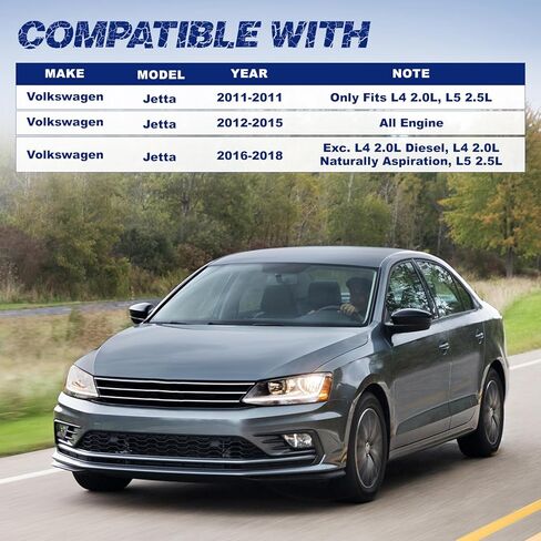سخان HVAC مناسب لسيارة Volkswagen Jetta 2011 2012 2013 2014 2015 2016 2017 2018، الرقم المرجعي 5C0819031، HT400002C، 98120 (تتضمن مجموعة خرطوم المياه) in Kuwait