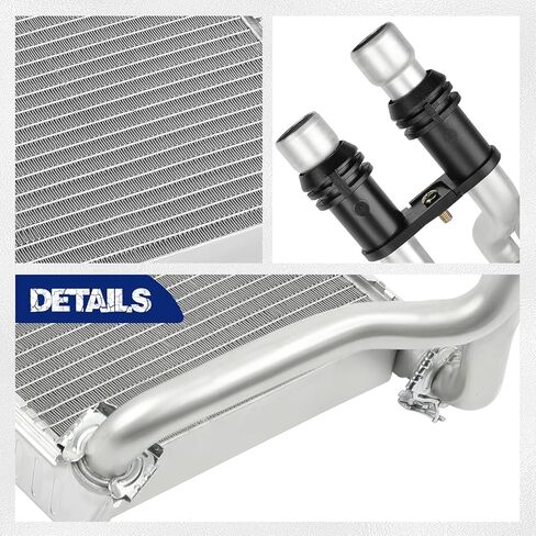سخان HVAC مناسب لسيارة Volkswagen Jetta 2011 2012 2013 2014 2015 2016 2017 2018، الرقم المرجعي 5C0819031، HT400002C، 98120 (تتضمن مجموعة خرطوم المياه) in Kuwait