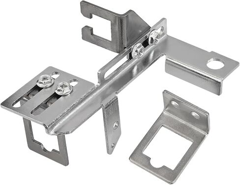 Throttle Cable Kick Down Bracket Kit, Chrome Carburetor Linkage Bracket Compatible with Chevy SBC BBC Holley in Saudi Arabia