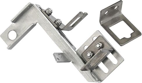 Throttle Cable Kick Down Bracket Kit, Chrome Carburetor Linkage Bracket Compatible with Chevy SBC BBC Holley in Saudi Arabia