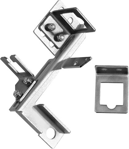 Throttle Cable Kick Down Bracket Kit, Chrome Carburetor Linkage Bracket Compatible with Chevy SBC BBC Holley in Saudi Arabia