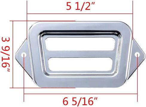 1X Chrome Voltage Regulator Cover Cap Housing Compatible with 1997-2008 Harley Electra Road Road King Glide FLHT FLHTC FLHTCUI FLTR FLHX in Saudi Arabia