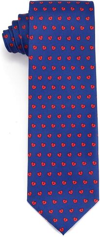 Valentines Day Ties For Men 3.27" (8.3CM) Heart Neckties Holiday Wedding Party for Husband Father's Day in Saudi Arabia