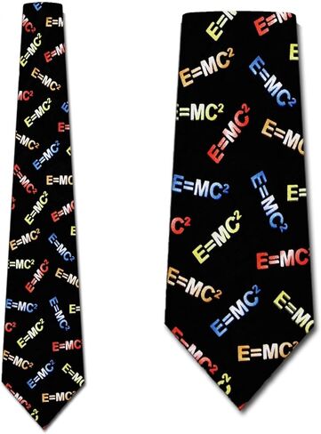 ربطات العنق العلمية ربطات العنق Genius E=mc2 ربطة عنق رجالي in Saudi Arabia