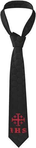 القدس الكاثوليكية الصليب الكلاسيكية الرجال الجدة ربطة العنق مضحك تويست الخالدة Style16 in Kuwait