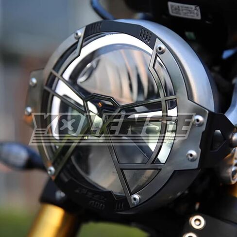 ALmart Motorcycle Modified Headlight Grill Guard Headlamp Protector Cover Fit forTriumph Scrambler 400X/Speed 400 2024+ in Saudi Arabia