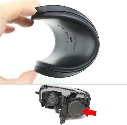 LED العلوي غطاء غبار غطاء لشركة فولكس فاجن ل باسات CC ل تيجوان 1300502030 سيارة العلوي كشافات الخلفية لمبة ختم الظهر الغبار غطاء غطاء غبار in Kuwait
