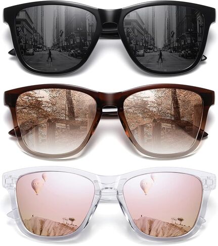 MEETSUN Polarized Sunglasses for Women Men Classic Retro Designer Style Fashion UV400 Protection in Kuwait
