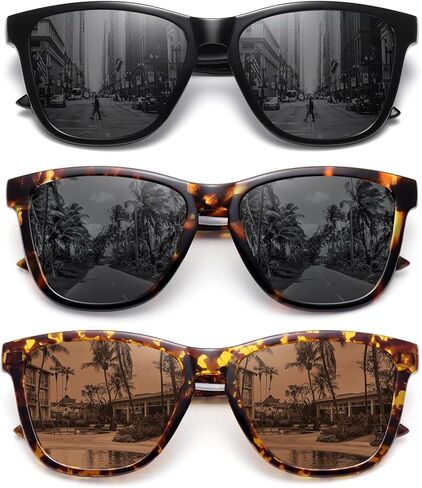 MEETSUN Polarized Sunglasses for Women Men Classic Retro Designer Style Fashion UV400 Protection in Kuwait