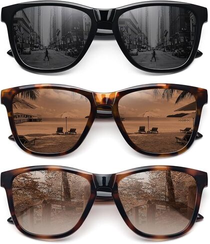 MEETSUN Polarized Sunglasses for Women Men Classic Retro Designer Style Fashion UV400 Protection in Kuwait