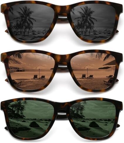 MEETSUN Polarized Sunglasses for Women Men Classic Retro Designer Style Fashion UV400 Protection in Kuwait
