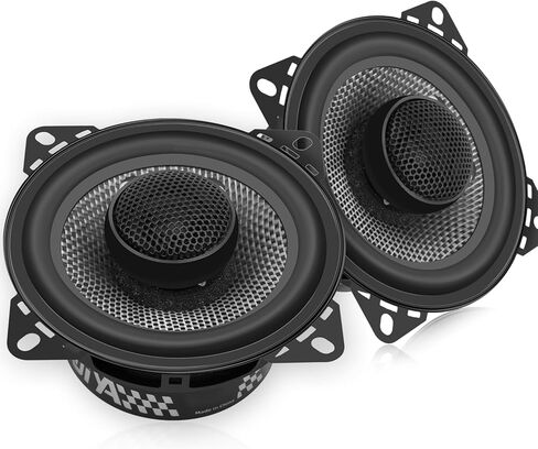 3.5-Inch Car Speaker Wool Fiber Cone+Fiberglass Sound Cap Full Frequency High Fidelity Audio 300W Peak Power 4 Ohms Professional High-End Stereo Surround Sound (2-Speakers) in Saudi Arabia