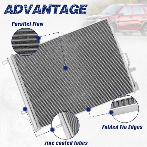 مكثف تكييف الهواء متوافق مع Buick Enclave/Chevrolet Traverse # 30097، CN30097PFC، 84212781، 84397526، 84212783 in Kuwait