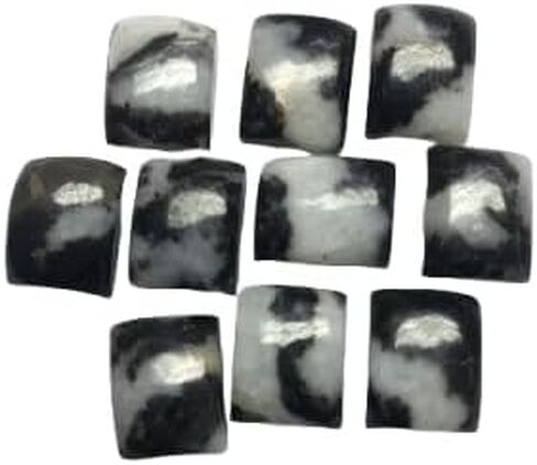 Natural White Buffalo Rectangle Cabochon Loose Gemstones for Jewlery Making in Saudi Arabia