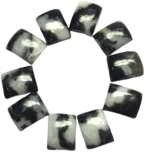 Natural White Buffalo Rectangle Cabochon Loose Gemstones for Jewlery Making in Saudi Arabia