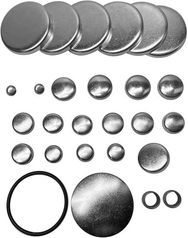 Cyl Head & Block Expansion Plug Kit 3812092 3812090 3914035 Fits for Cummins 5.9L 12V 1989-1998 3900955 3900958 3902343 3920706 3900956 3900687 3926047 in Saudi Arabia