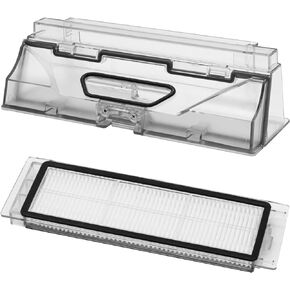 Garbage fighter Dust Bin Box for Xiaomi Roborock S5 MAX/ S6 Maxv /S6 Pure T7/T7 Pro Vacuum Cleaner Replacement Parts with HEPA Filter Accessories in Kuwait