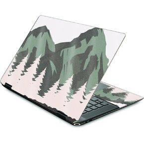 MightySkins Glossy Glitter Skin Compatible with HP Spectre X360 16" (2022) - Forest Range | Protective, Durable High-Gloss Glitter Finish | Easy to Apply, Remove, and Change Styles | Made in The USA