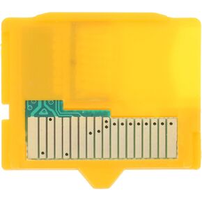 UKCOCO Micro SD مرفق -1 كاميرا TF إلى XD بطاقة إدراج محول محول ذاكرة Sd 25 × 25 × 5 مم لـ Micro SD Micro SD HC أصفر in Saudi Arabia