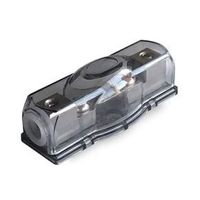 MGI SpeedWare Mini-ANL 12vDC Inline Fuse Holder, Surface Mount with Cover (With 50A fuse)