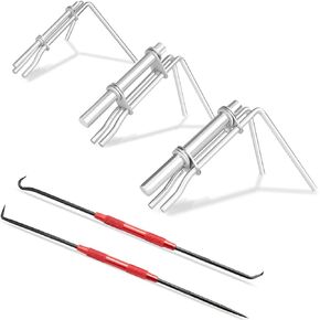 3 Pcs/Set Hydraulic Cylinder Piston Rod Seal Up U-Cup Installation Tool Auto Accessories Bucket Internial O-Rings Rebuild Installtion Tools Kit Universal for Mechanics J05321 (S/M/L)