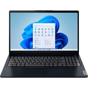 Lenovo Ideapad 3i 15.6" FHD Touch Laptop, Intel Core i5-1155G7, 8GB DDR4 RAM, 512GB SSD, Webcam, Wi-Fi 5, Bluetooth, Windows 11, Abyss Blue, W/GaLiMu in Kuwait