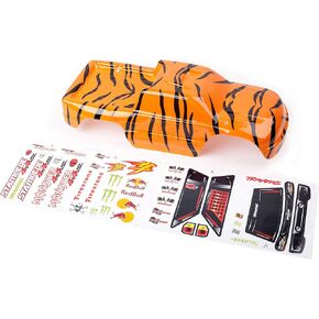 SummitLink Compatible Custom Body Tiger Style Replacement for 1/10 Scale RC Car or Truck (Truck not Included) ST-TA-01
