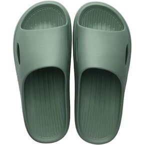 Rojeam Cloud Slides for Women and Men EVA Open Toe Shower Shoes Bathroom Sandals Non-Slip House Slippers Indoor & Outdoor