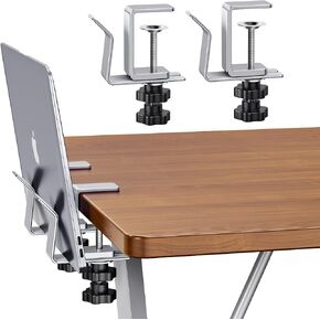 Vertical Laptop Stand, Adjustable Laptop Holder for Desk Side, fits All MacBook/Surface/Samsung/HP/Dell/Chrome Book (Black)