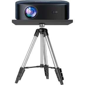 ELEPHAS Projector Mount, Adjustable Laptop Holder, Aluminum Tripod Multi-Function Support, Computer Riser Adjustable Height 14.4" to 47" for Laptop with Plate