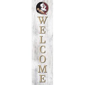Fan Creations NCAA Florida State Seminoles Unisex Florida State 24" Welcome Leaner, Team, 24 inch