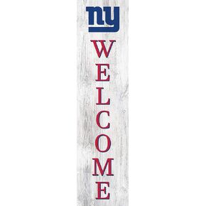 Fan Creations NFL New York Giants Unisex New York Giants 24" Welcome Leaner, Team, 24 inch
