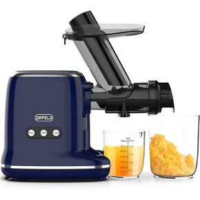 Juicer Machines, FEZEN Cold Press Electric Juicer with 3.2INCH Feed Chute, High Juice Yield, Easy to Clean Masticating Juicer for Nutrient Fruit and Vegetables, Pure Juice in Kuwait