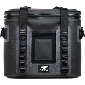 ORCA Walker 20 Can Soft Cooler Bag, Insulated Bag with Shoulder Strap and Extra Pockets, Holds 20 Cans of Soda, Keeps Drinks Ice Cold All Day, Perfect for Beach, Park, Hikes, Picnics and More