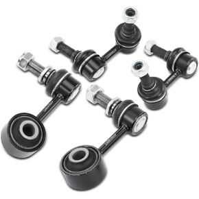A-Premium Set of 4, Front & Rear Sway Bar Links Kit Stabilizer Bar Links Compatible with Toyota Sequoia 2008-2019